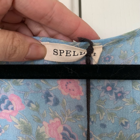 Spell Dolly Ra Ra Gown Patchwork Dress (Size Small) - Picture 9 of 9